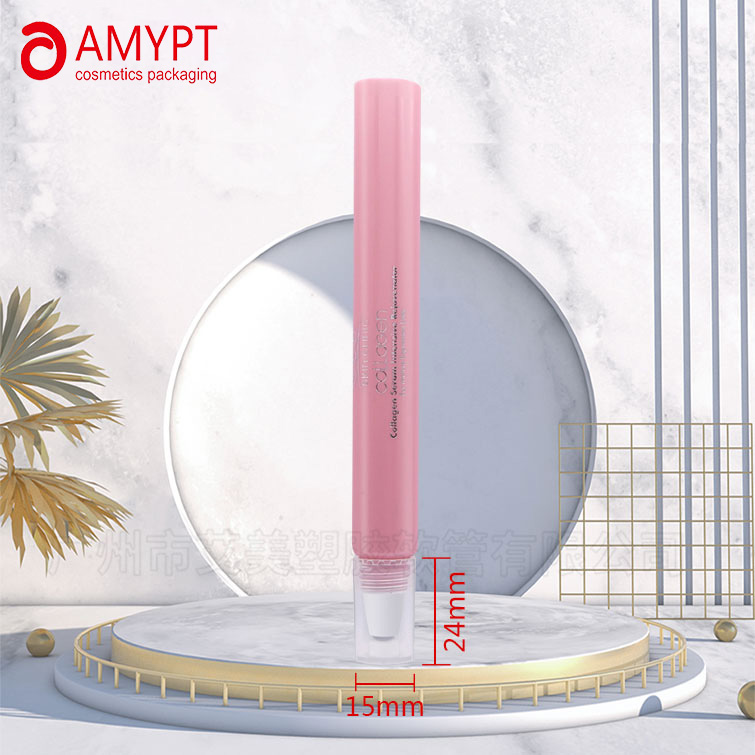 หลอดพลาสติกนวดด้วยหลอดบรรจุภัณฑ์ Applicator ลูกลูกกลิ้งเดี่ยว