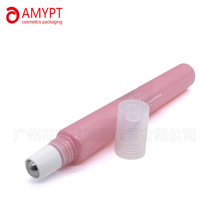 หลอดพลาสติกนวดด้วยหลอดบรรจุภัณฑ์ Applicator ลูกลูกกลิ้งเดี่ยว